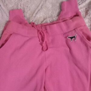 Pink Victoria Secret joggers